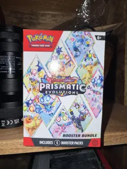 Pokemon Scarlet & Violet Prismatic Evolutions Booster Bundle Factory Sealed - Image 1
