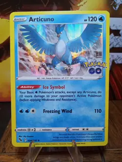 2022 Pokemon Go Articuno #024 VLP-NM - Image 1