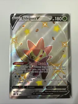 Pokemon TCG: Eldegoss V SWSH084 SWSH: Sword & Shield Promo Cards Holo Ultra Rare - Image 1