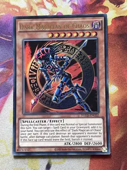 Dark Magician Of Chaos YGLD-ENC02 Yugioh Card - Image 1