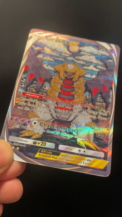 Fan Art Pokemon TCG Pocket Giratina EX Holo Immersive Rare | Shining Revelry - Image 2
