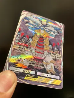 Fan Art Pokemon TCG Pocket Giratina EX Holo Immersive Rare | Shining Revelry - Image 4