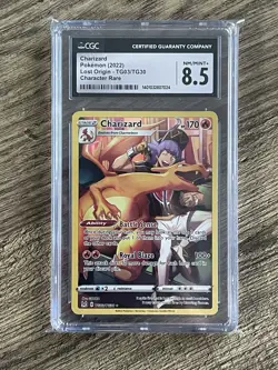 Pokemon Charizard TG03/TG30 CGC 8.5 - 2022 Lost Origin Trainer Gallery - Image 1