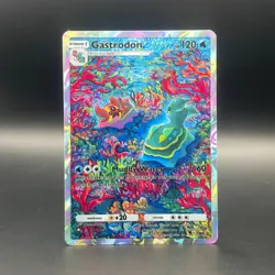 Fan Art Pokemon TCG Pocket Gastrodon Holo IR | Space-Time Smackdown - Image 1