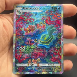 Fan Art Pokemon TCG Pocket Gastrodon Holo IR | Space-Time Smackdown - Image 4