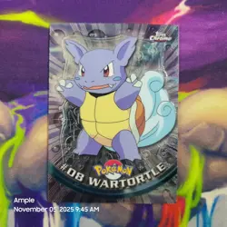 Wartortle - #08 - Pokemon Topps Chrome TV Animation Edition Holographic - Image 1
