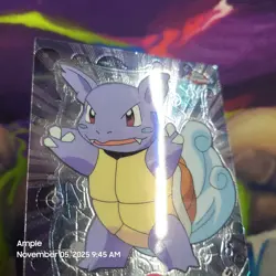 Wartortle - #08 - Pokemon Topps Chrome TV Animation Edition Holographic - Image 3