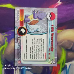 Wartortle - #08 - Pokemon Topps Chrome TV Animation Edition Holographic - Image 4