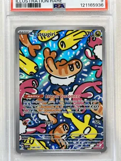 PSA 9 Tatsugiri #186/167 - Twilight Masquerade Pokemon TCG - Image 3