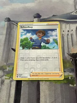 Pokemon - Schoolboy - 238/264 - Fusionsangriff - Englisch- Reverse-Holo - Image 1
