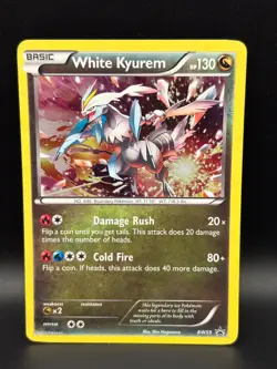 Pokemon TCG Black Kyurem & White Kyurem Holo Promo BW58 BW59 LP Lot - Image 5