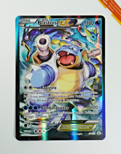 Pokemon Jumbo Blastoise EX #XY122 Black Star Promo 2016 Italiano - Image 2