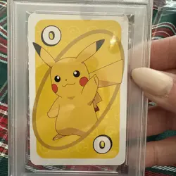 Pokemon Sword & Shield Uno- Pikachu - Yellow Back RARE JAPAN PSA GEM MT 10 - Image 2