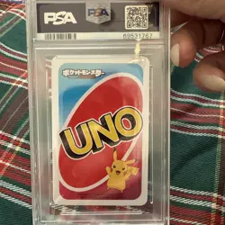 Pokemon Sword & Shield Uno- Pikachu - Yellow Back RARE JAPAN PSA GEM MT 10 - Image 3