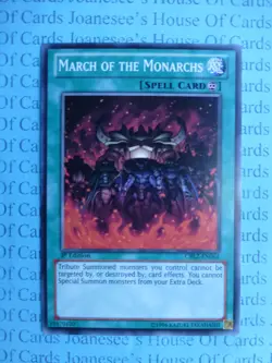 March of the Monarchs CBLZ-EN064 Common Yu-Gi-Oh Card English 1st Edition New - Image 1