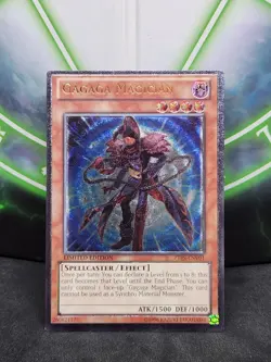 Yugioh Gagaga Magician ZTIN-ENV01 Ultimate Rare NM - Image 1