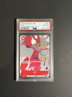 PSA 10 Uta OP01-005 Alt Art Holo Gift Collection 2023 Graded One Piece Card - Image 1