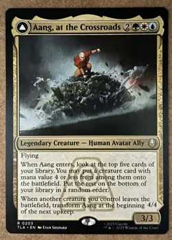 Aang, at the Crossroads - Avatar: The Last Airbender TLA - NM MTG - Image 1