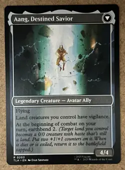 Aang, at the Crossroads - Avatar: The Last Airbender TLA - NM MTG - Image 2