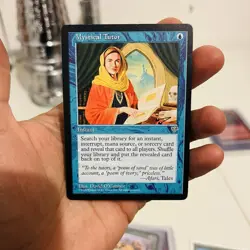 Magic The Gathering - Mystical Tutor Mirage MTG - MP - Image 1