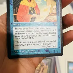 Magic The Gathering - Mystical Tutor Mirage MTG - MP - Image 3