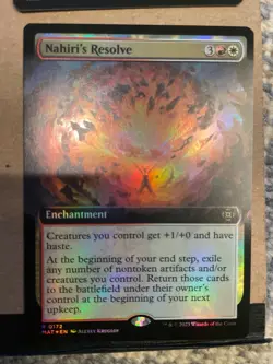 Nahiri's Resolve - March of the Machine: The Aftermath #137 - Foil - Near Mint - Image 1