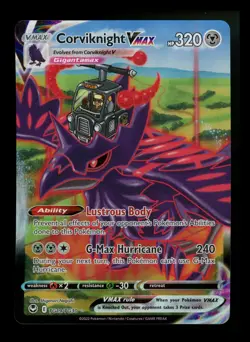 Corviknight VMAX TG19/TG30 Silver Tempest 2022 Trainer Gallery Pokemon Card TCG - Image 1