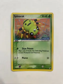 Pokemon Card - Spinarak EX Unseen Forces 75/115 Reverse HOLO Stamped NM - Image 1