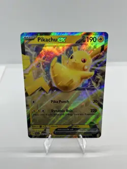 Pikachu ex 063/193 Pokemon Sv02: Paldea Evolved Ultra Rare Holo NM - Image 1