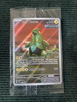 Pokemon TCG - Iron Thorns SVP 098 - Pokemon Center Stamped Sealed Promo - Image 1