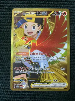 Pokemon TCG - Ethans Ho-oh Ex 239/182 - Hyper Rare Gold Card - NM - Image 1