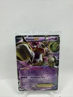 Pokemon TCG - Hoopa EX - XY71 - Ultra Rare - XY Black Star Promo DMG - Image 1
