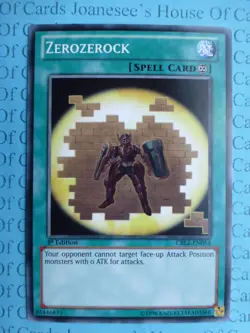 Zerozerock CBLZ-EN054 Common Yu-Gi-Oh Card English 1st Edition New - Image 1
