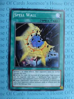 Spell Wall CBLZ-EN088 Common Yu-Gi-Oh Card English 1st Edition New - Image 1