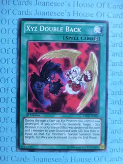 Xyz Double Back CBLZ-EN056 Common Yu-Gi-Oh Card English 1st Edition New - Image 1