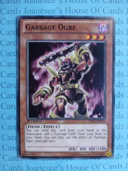Garbage Ogre CBLZ-EN018 Common Yu-Gi-Oh Card English 1st Edition New - Image 1