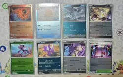 POKEMON PHANTASMAL FLAMES Reversr holo LOT ENGLISH POKEMON CARD TCG - 8 ALL NM+ - Image 1