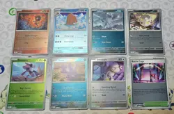 POKEMON PHANTASMAL FLAMES Reversr holo LOT ENGLISH POKEMON CARD TCG - 8 ALL NM+ - Image 2