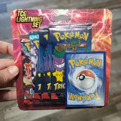 Pokemon TCG Lightning Set Booster Packs with Card Multiple Sets Card Game New - Image 1
