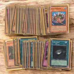 Lot of 74 Yu-Gi-Oh Cards Some foil SLEEVED Lightly Played Condition - Image 1