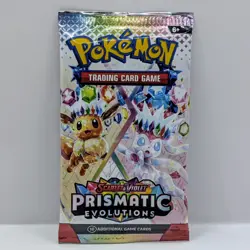 Prismatic Evolutions Booster Pack Sealed Pokemon TCG Cards - Image 1