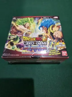 Dragon Ball Super card game Destroyer Kings booster box sealed - Image 1