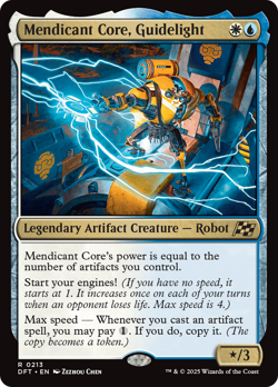 Mendicant Core, Guidelight MTG EDH Commander Deck! Azorius Robots! - Image 3