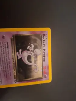 Carta Pokemon Rocket’s Mewtwo 14/132 Gym Challenge Rare Holo ENG - Image 2