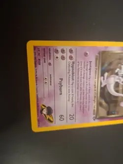 Carta Pokemon Rocket’s Mewtwo 14/132 Gym Challenge Rare Holo ENG - Image 5