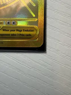 Mega Charizard X ex 130/094 Secret Rare Gold Full Art Phantasm Flames Pokemon - Image 4