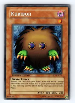 Yugioh Kuriboh FL1-EN003 Limited Edition Secret Rare Holo - MP ?? - Image 1