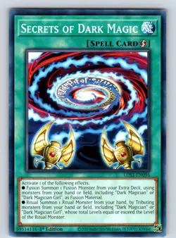 Secrets of Dark Magic Common 1st Edition LDS3-EN096 LP - Image 1
