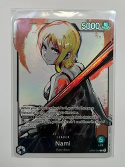 NAMI LEADER OP03-040 ALT ART ONE PIECE CARD ENGLISH - Image 1