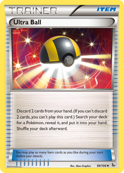 Ultra Ball 99/110 Uncommon | Flashfire | Pokemon Card - Image 1